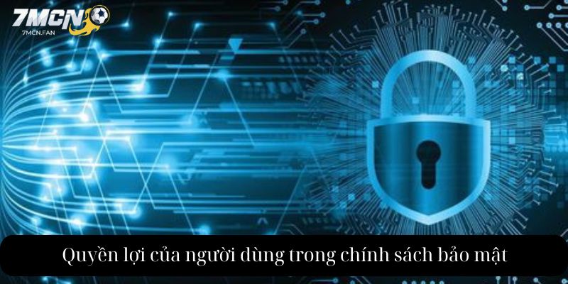 Quyền lợi của người sủ dụng trong chính sách bảo mật